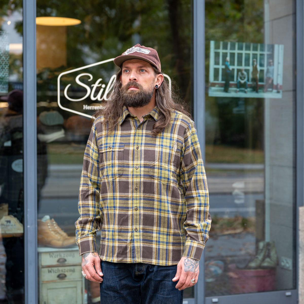 1937 Roamer Shirt Alaska Olive