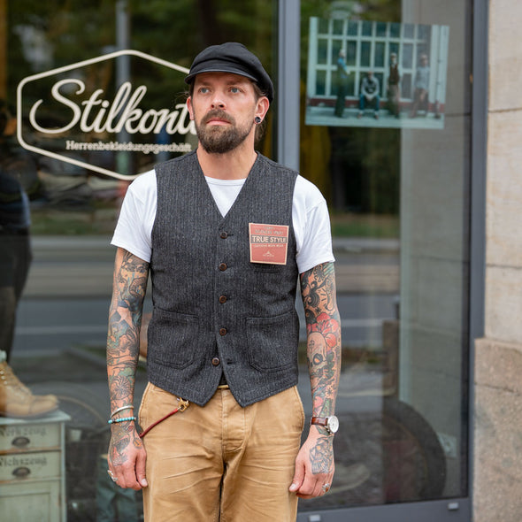 1937 Roamer Vest Glasgow Grey