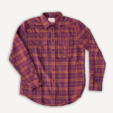 Flannelshirt Stringer Bordeaux