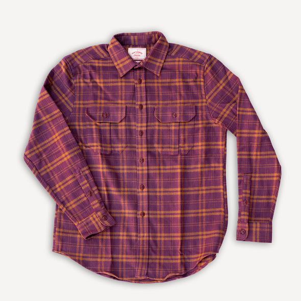 Flannelshirt Stringer Bordeaux