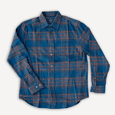 Flannelshirt Bossa Blue