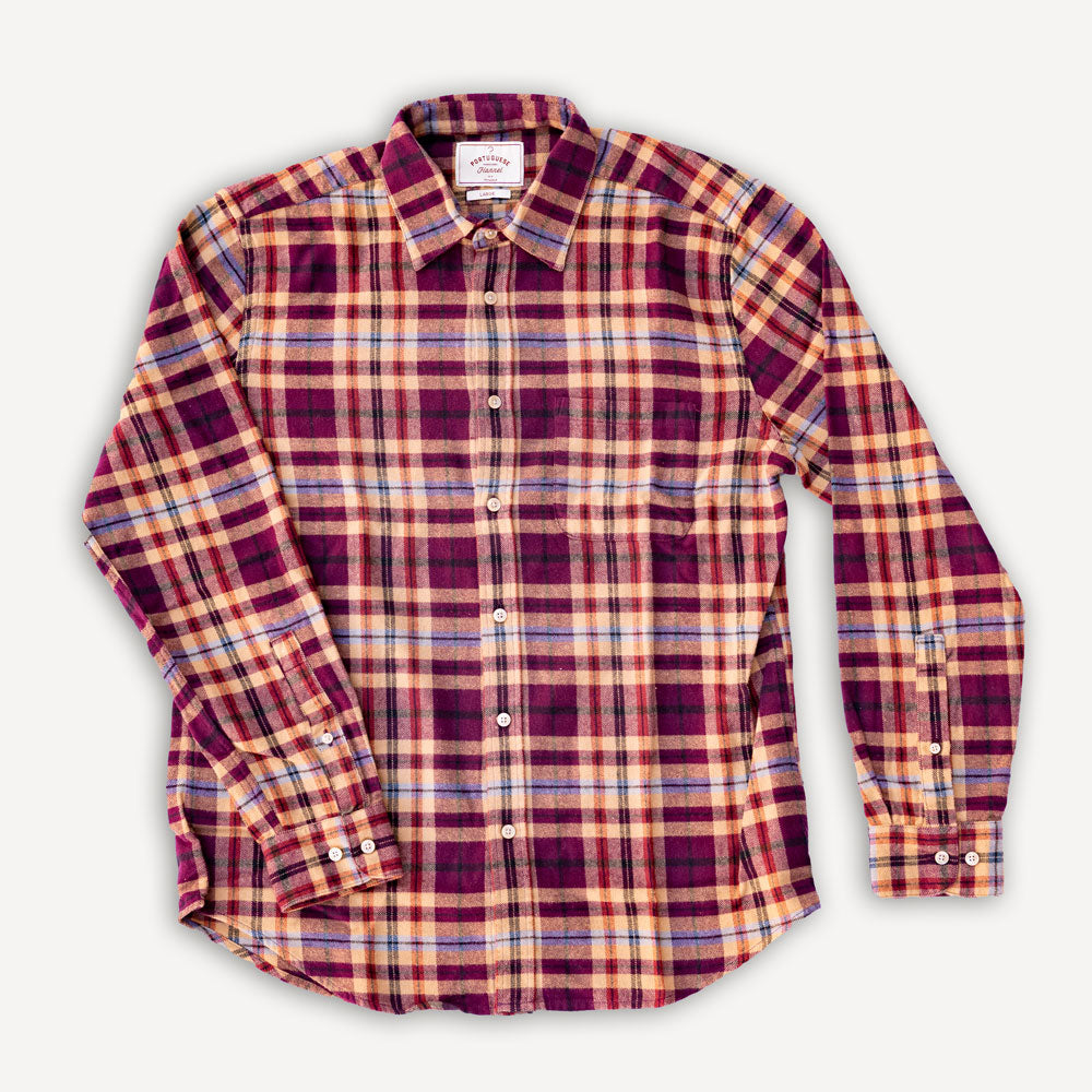 Flannelshirt Ruiva Bordeaux