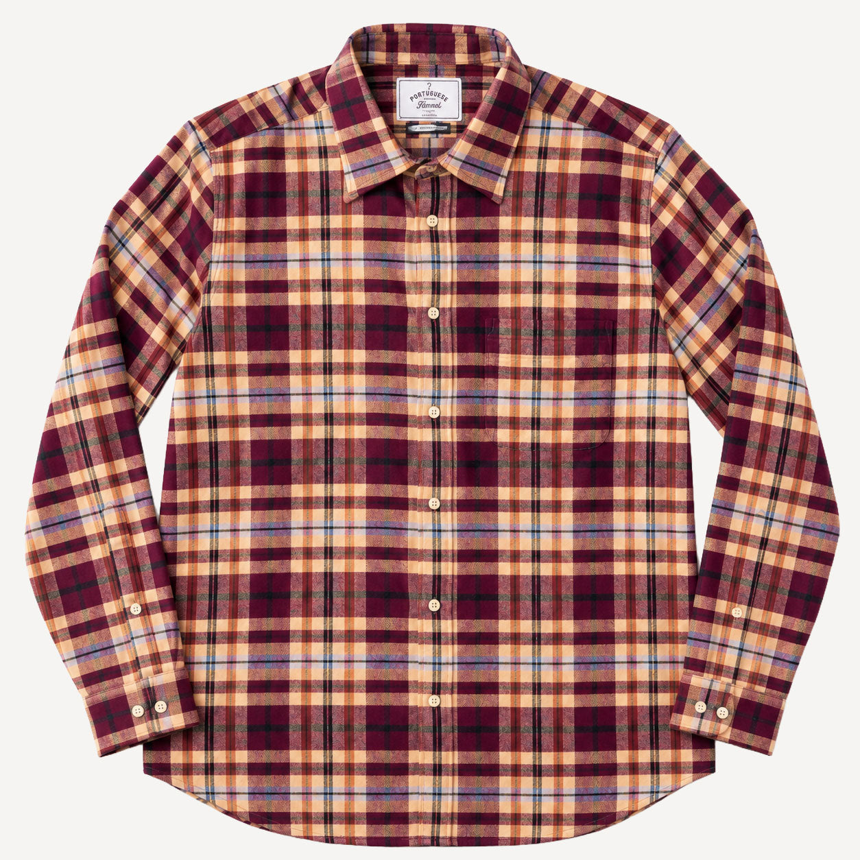 Flannelshirt Ruiva Bordeaux