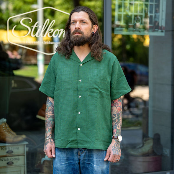 Shirt Shortsleeve Grain Green
