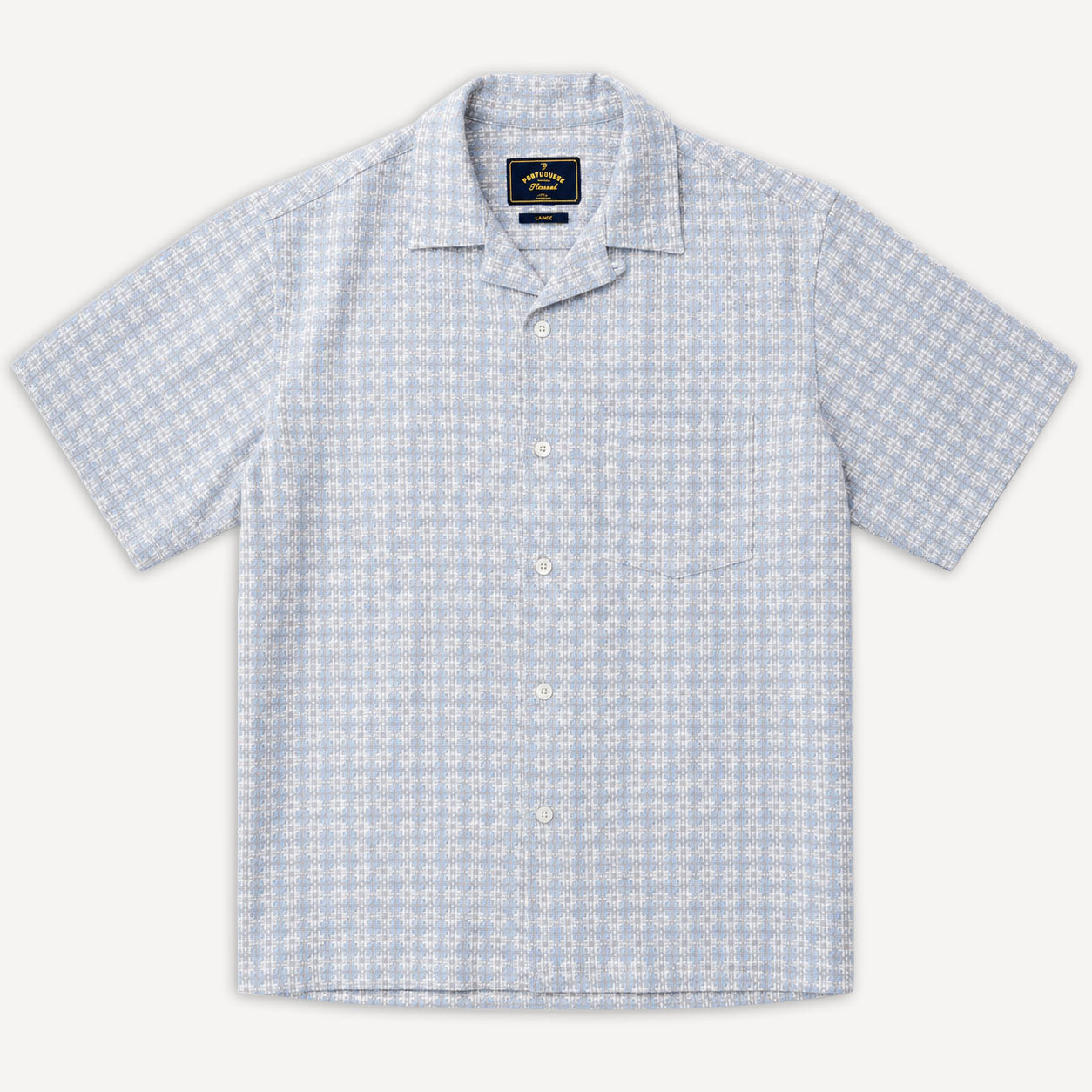 Shirt Shortsleeve Polen Blue
