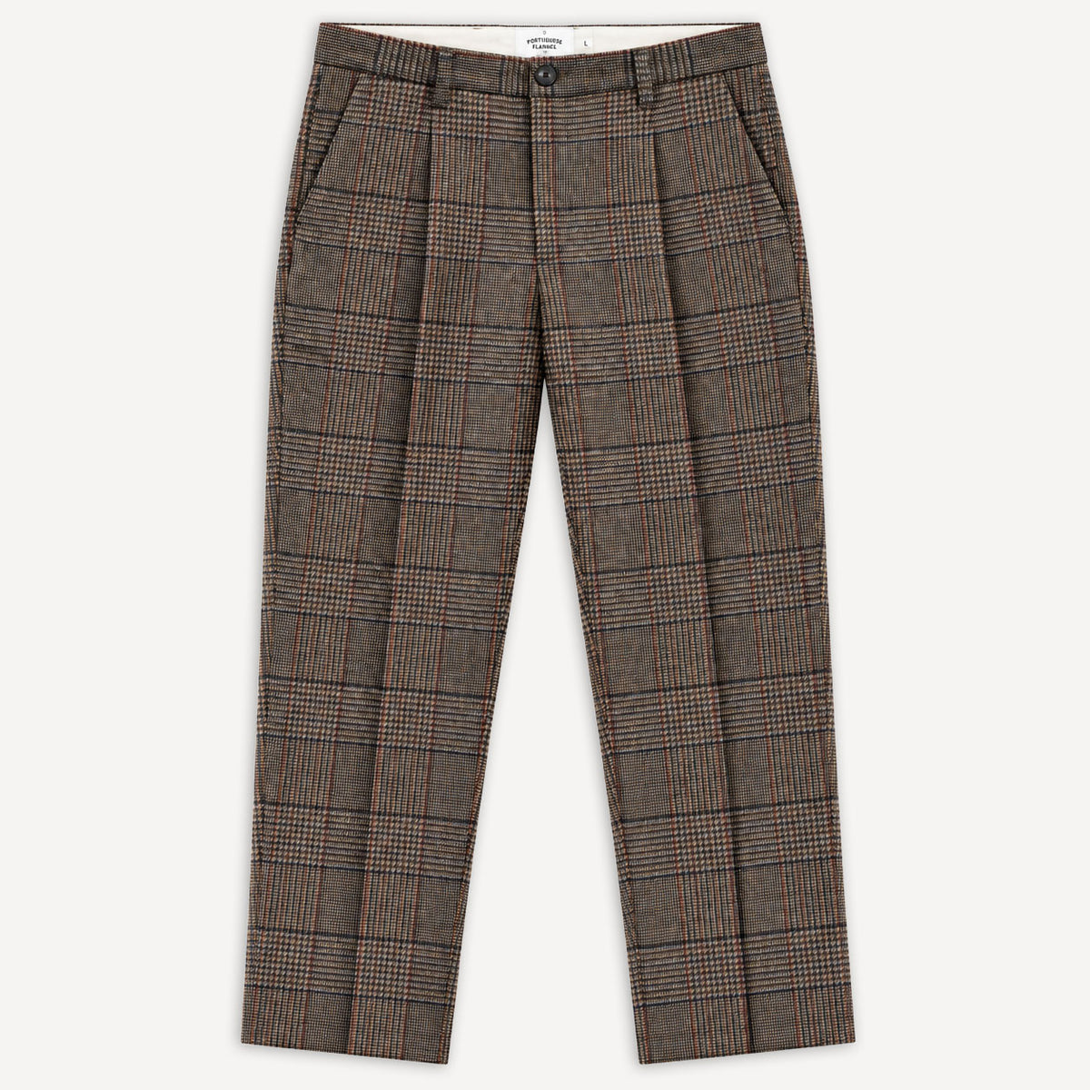 Single Pleat Trousers Prince of Wales Norton