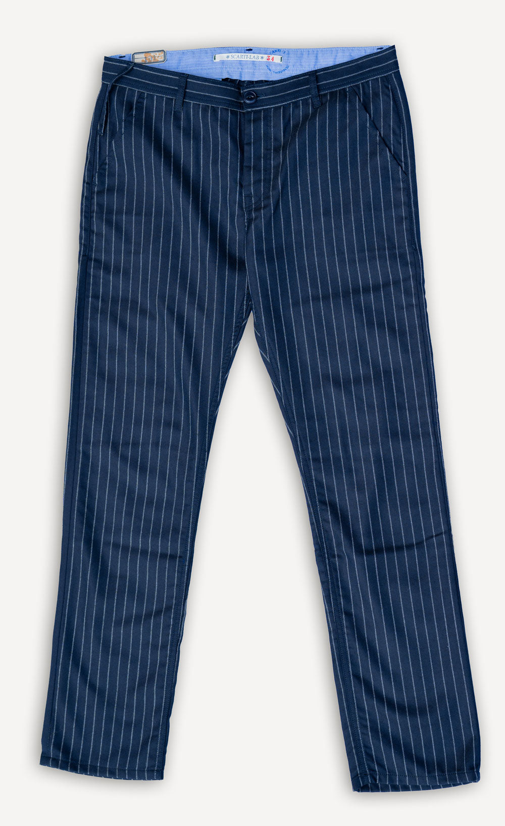 Wool Pants 101 Blue Striped