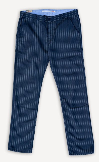 Wool Pants 101 Blue Striped