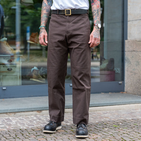 Cotton Pants 122 Brown