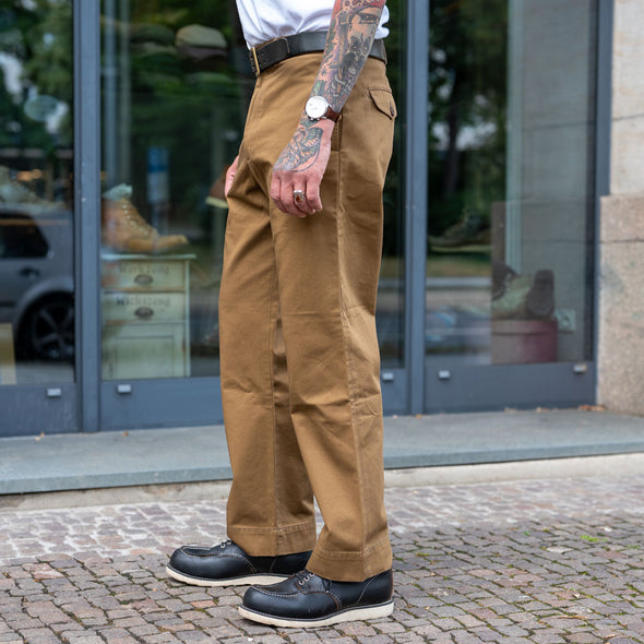 Cotton Pants 122 Khaki