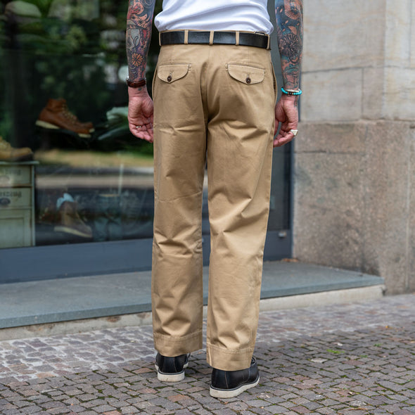 Cotton Pants 122 Beige