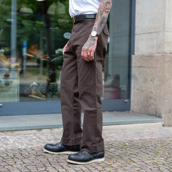 Cotton Pants 122 Brown