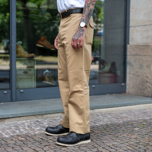 Cotton Pants 122 Beige