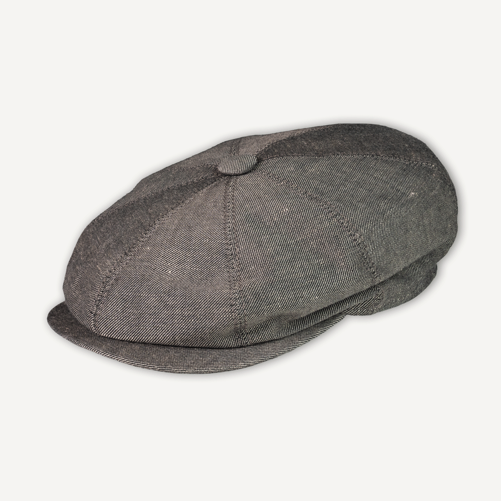 Schiebermütze Wool/Linen Grey
