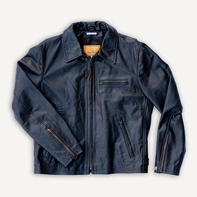 “Varenne” Leather Jacket Black