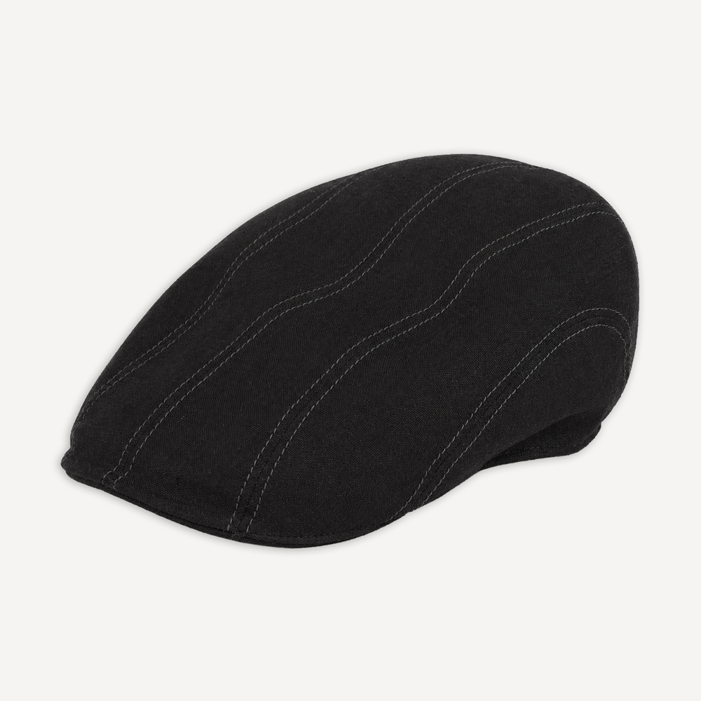 Ivy Cap Linen Black