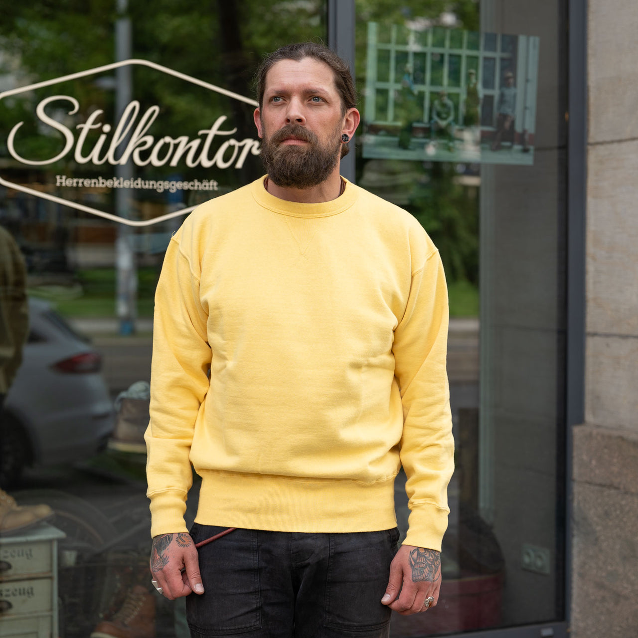 Sweatshirt Laniakea Cornsilk