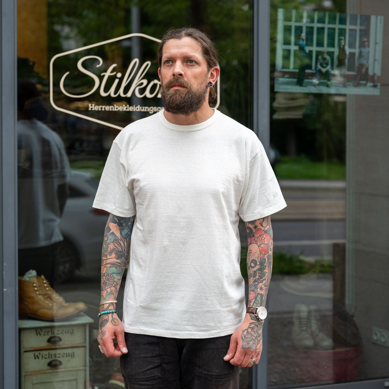 T-Shirt Haleiwa Offwhite