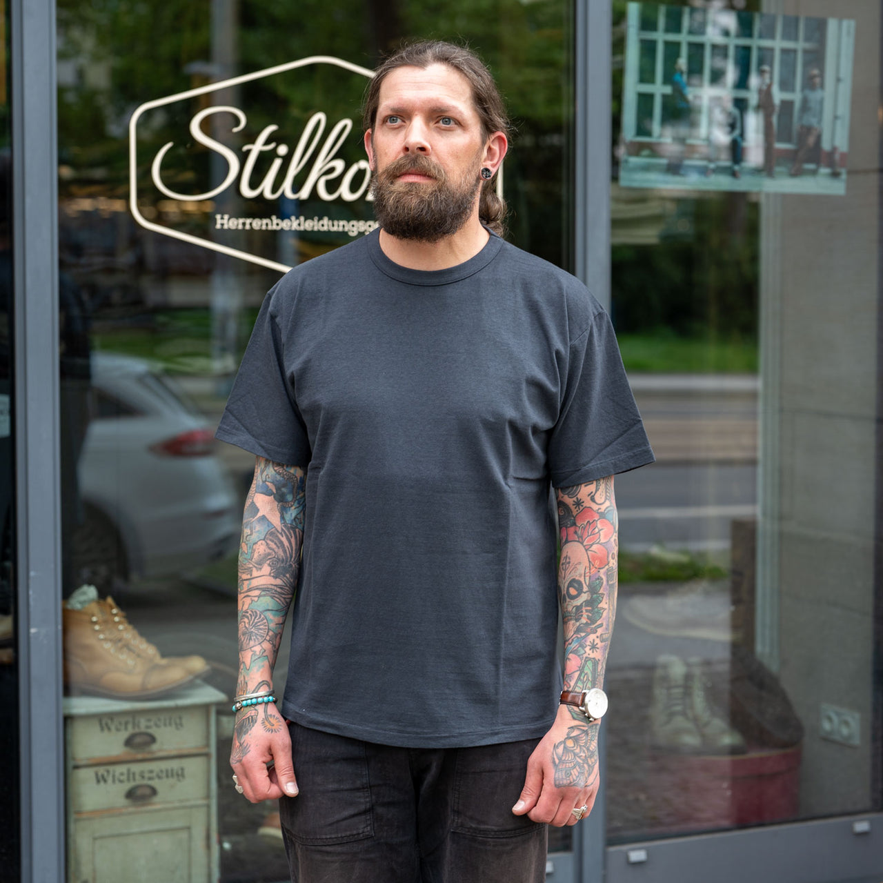 T-Shirt Haleiwa Blue Graphite