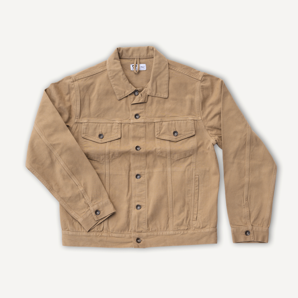 Jean Jacket Soul Canvas Desert Sand