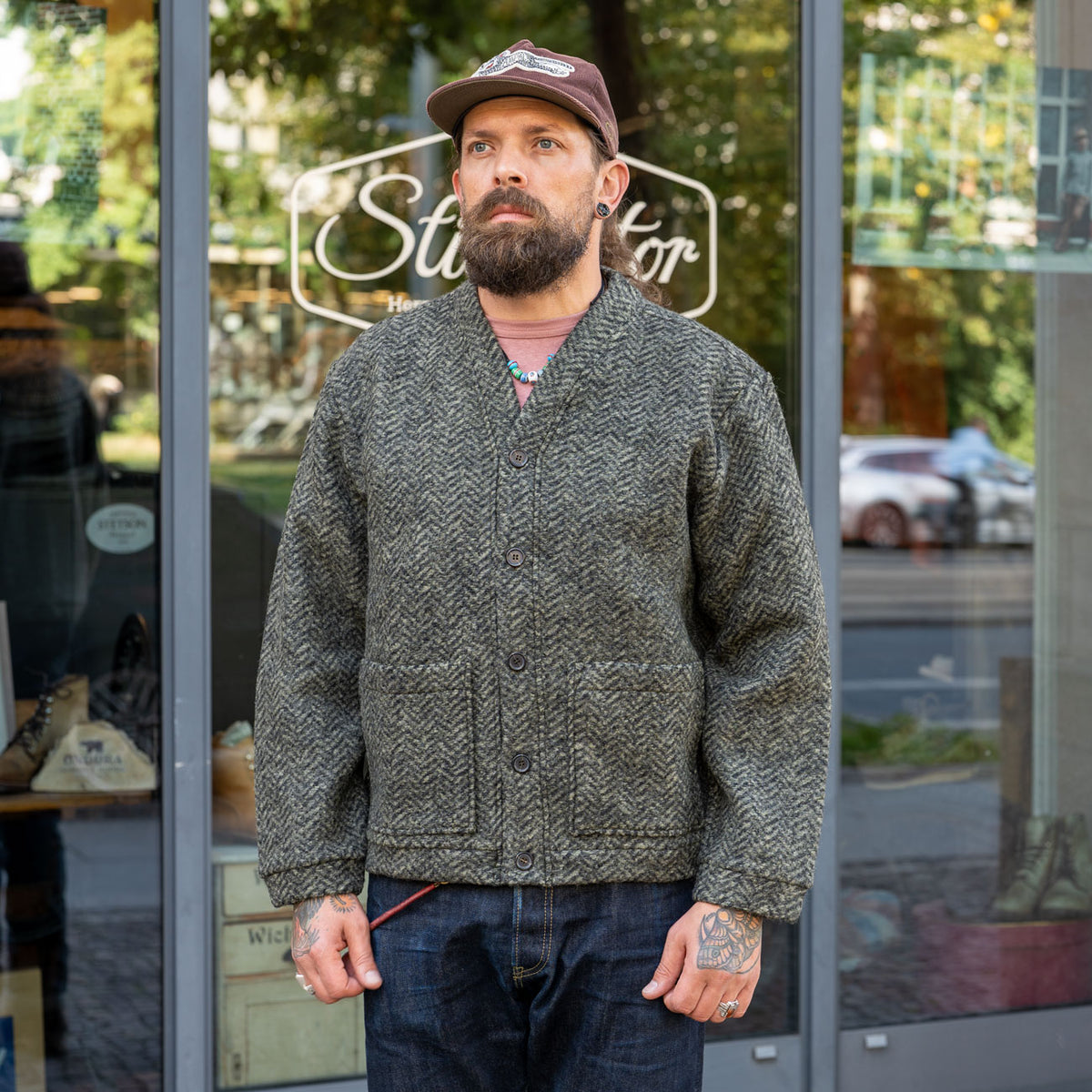 Advanced Cardigan Olive