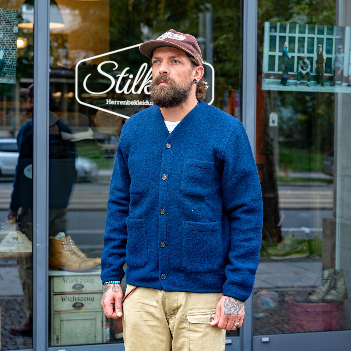 Cardigan Indigo