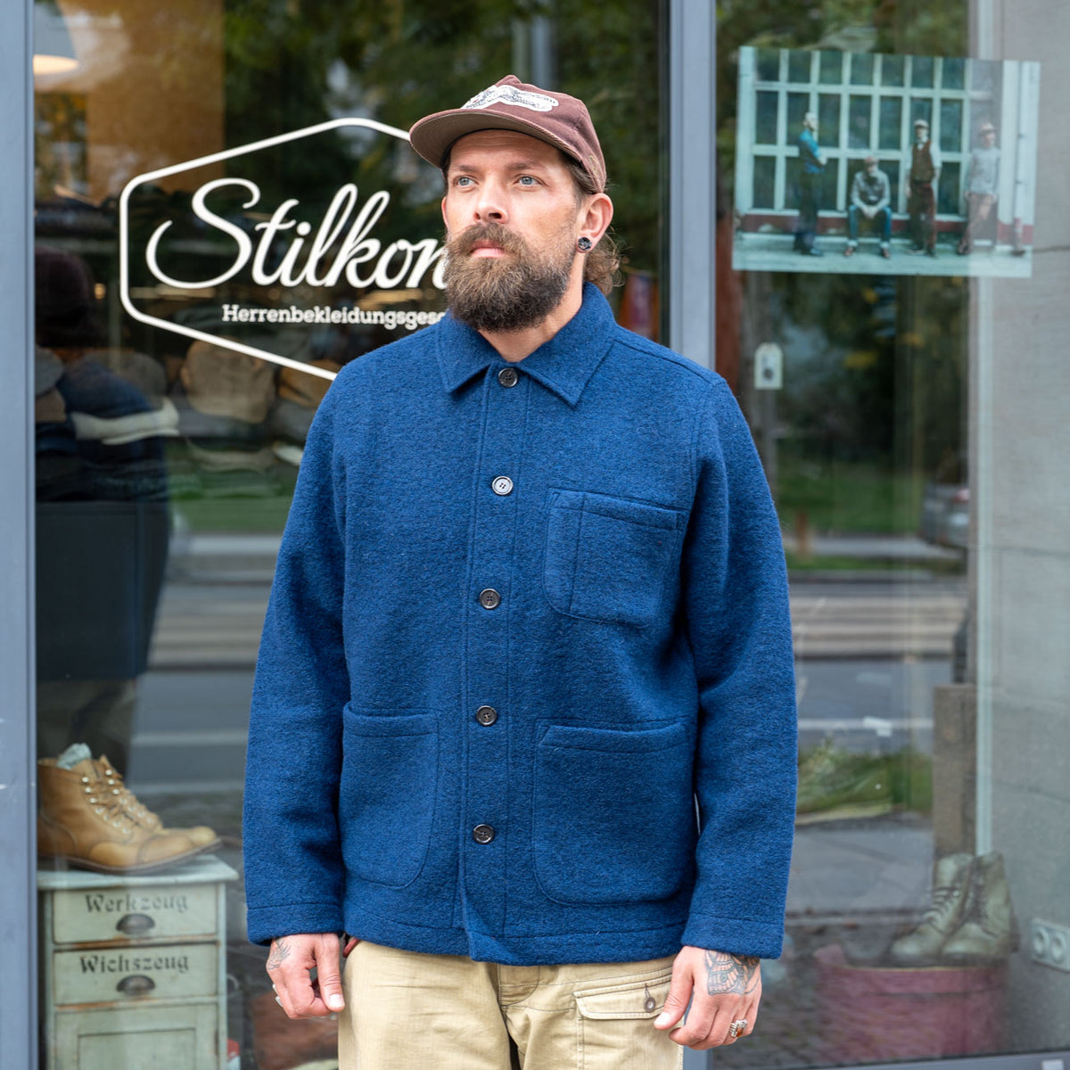 Field Jacket Indigo