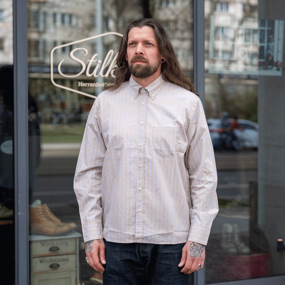 Lazy Day Shirt Urban Stripe Sand
