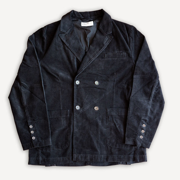 Manor Jacket Cord Black