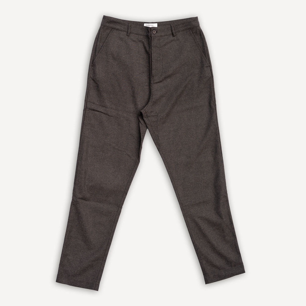 Military Chino Upcycled Tweed Brown