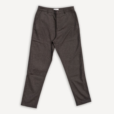 Military Chino Upcycled Tweed Brown