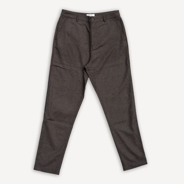 Military Chino Upcycled Tweed Brown