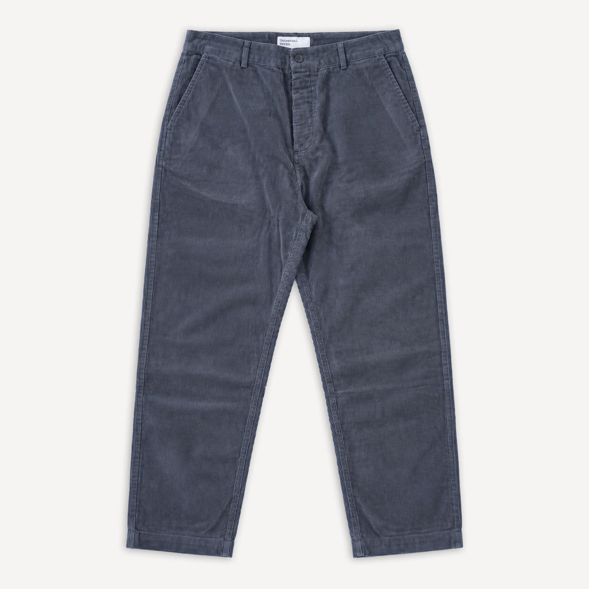 Military Chino Cord Charcoal