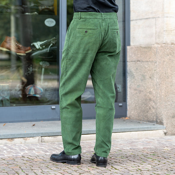 Military Chino Cord Green