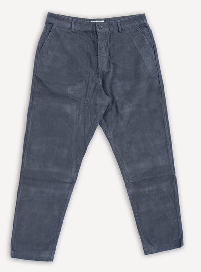 Military Chino Cord Charcoal