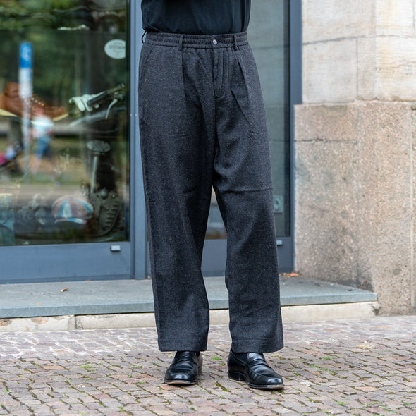 Oxford Pant Salt ´N Pepper Tweed Black
