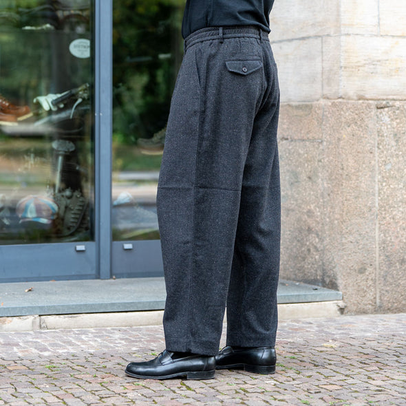 Oxford Pant Salt ´N Pepper Tweed Black