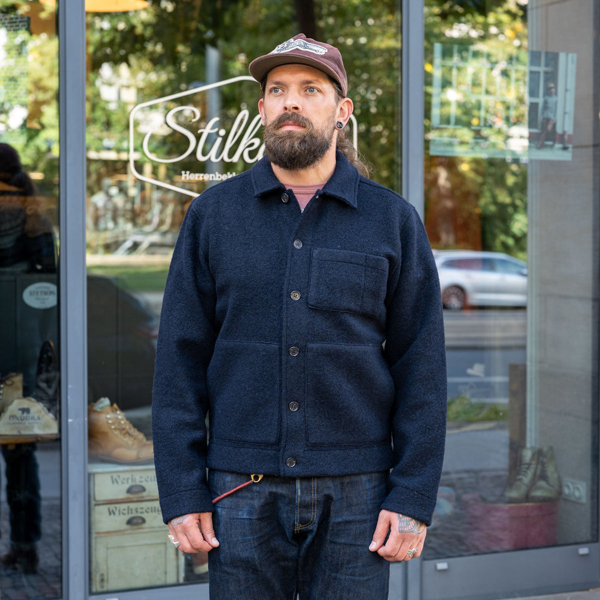 Uniform Jacket Navy