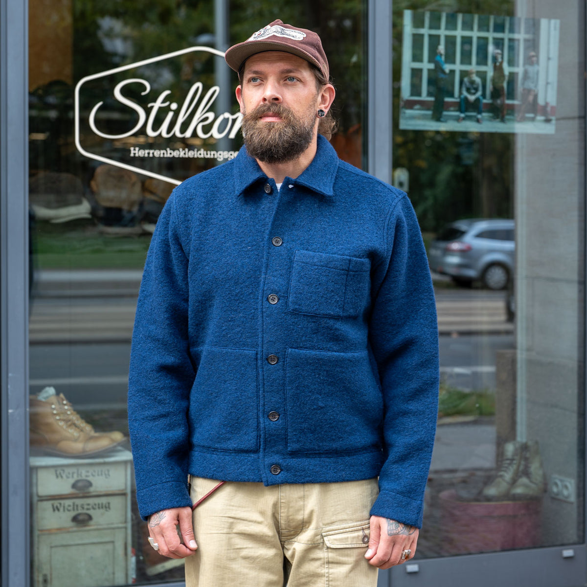 Uniform Jacket Indigo
