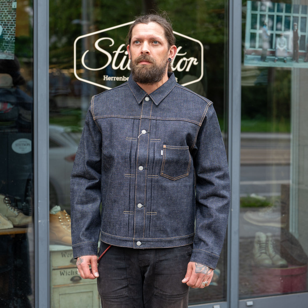 Typ 1 Denim Jacket 15,5oz Raw