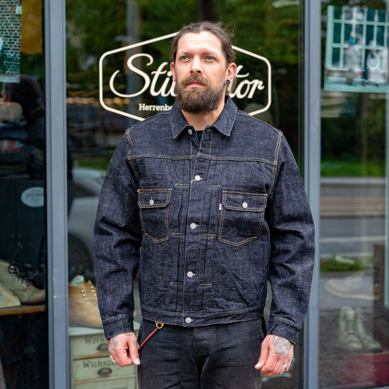 Typ 2 Denim Jacket 15,5oz Slup Neppy