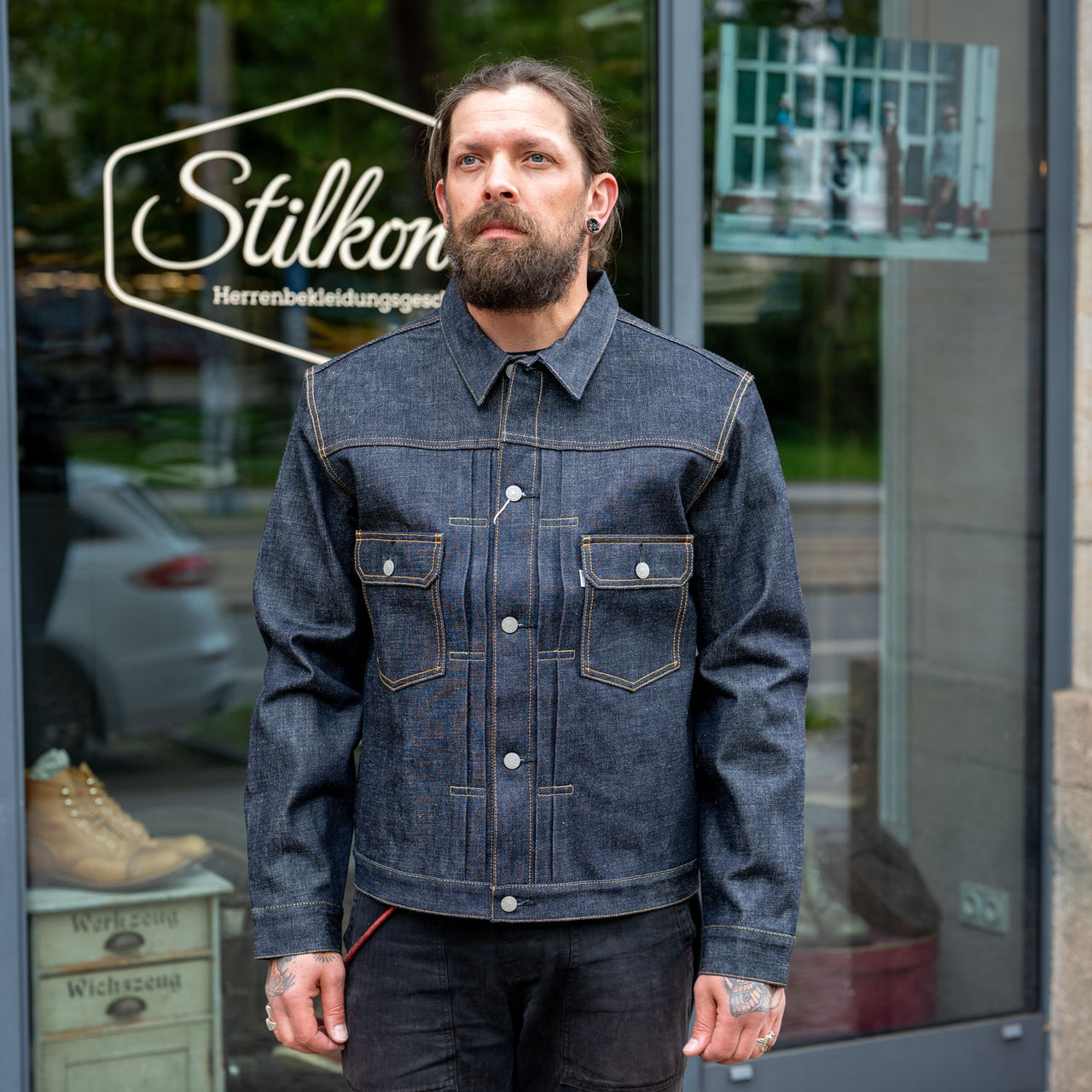 Typ 2 Denim Jacket 15,5oz Raw