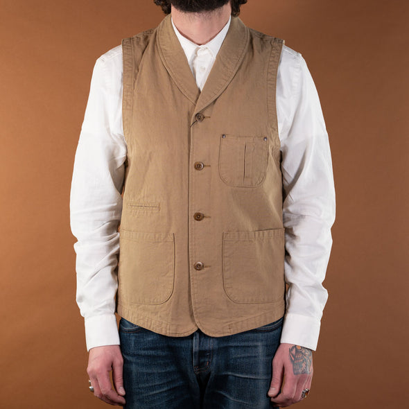 Vintage Oxford Shawl Collar Vest
