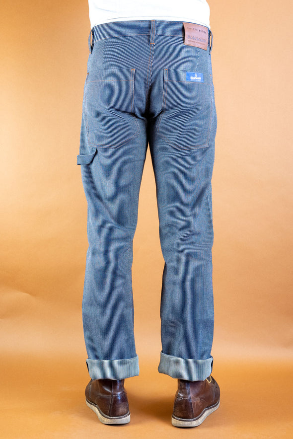 Hickory Worker Pants Blau gestreift