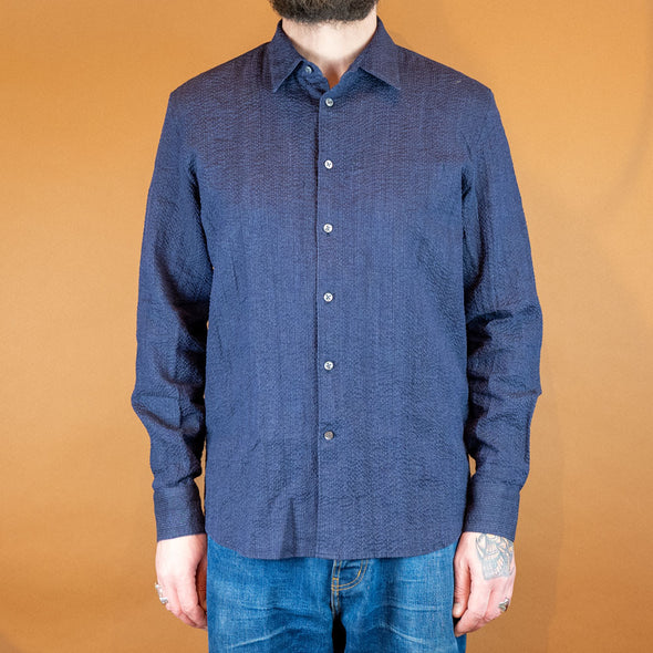 Feel Good Shirt Linen Navy