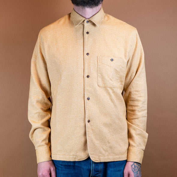 Strong Shirt in the Finest Portuguese Flannel Orange