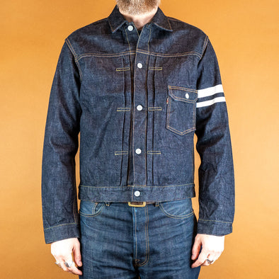 15.7oz Zimbabwe Cotton Selvedge Jacket Indigo