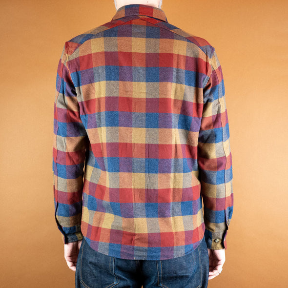 Fremont Flanell Shirt Brown/Blue